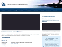 Tablet Screenshot of laurinlahdenvenekerho.fi